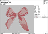 Bows 0901a Embroidery File 6 sizes