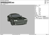 Car 1801a Embroidery File 6 sizes