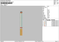 Cigarette Embroidery File 6 sizes