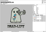 Ghost Redbull 01 Embroidery File 6 sizes