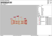 Dlandworld Embroidery File 6 sizes