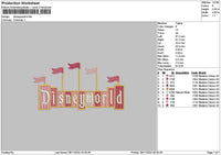 Dlandworld Embroidery File 6 sizes