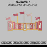 Dlandworld Embroidery File 6 sizes