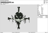 Edward 1103 Embroidery File 6 sizes