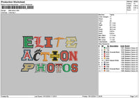 Elitetext 03 Embroidery FIle 6 sizes