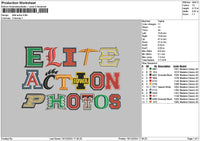 Elitetext 03 Embroidery FIle 6 sizes