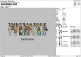 Tstour 1612 Embroidery File 6 sizes