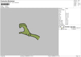Monster Hand V1 Embroidery File 6 sizes
