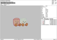Marshmallow0103 Embroidery File 6 sizes