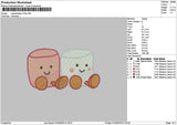 Marshmallow0103 Embroidery File 6 sizes