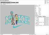 Nike Swoosh Rnm Embroidery File 6 sizes