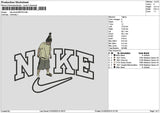 Nike Photo2802 Embroidery File 6 sizes