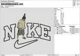 Nike Photo2802 Embroidery File 6 sizes