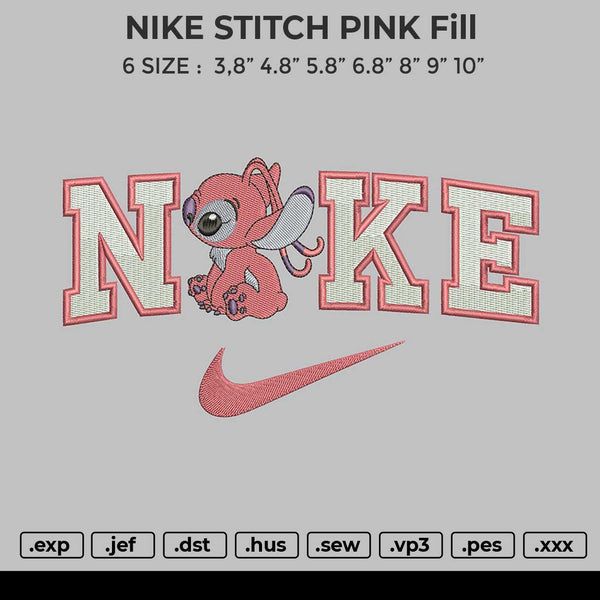 Nike Stitch Pink Fill