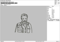 Photoline 0812 Embroidery File 6 sizes