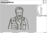 Photoline 0812 Embroidery File 6 sizes