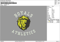 Royalstext 0702 Embroidery File 6 sizes