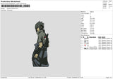 Sasuke 1009 Embroiery File 6 sizes