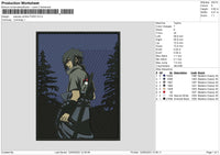 Sasuke 1009 V2 Embroidery File 6 sizes