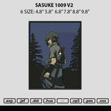 Sasuke 1009 V2 Embroidery File 6 sizes
