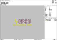 Sfsutext Embroidery File 6 sizes