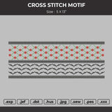 Cross stitch motif