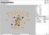 Tiggertext 0907 Embroidery File 6 sizes