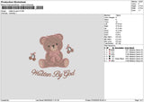 Beartext 0703 Embroidery File 6 sizes