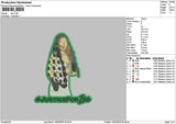 Zeetext Embroidery File 6 sizes