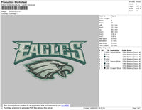 Eagles Embroidery