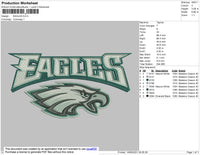 Eagles Embroidery