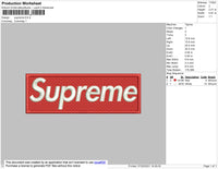 Supreme Embroidery