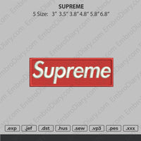 Supreme Embroidery