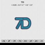 7D Embroidery