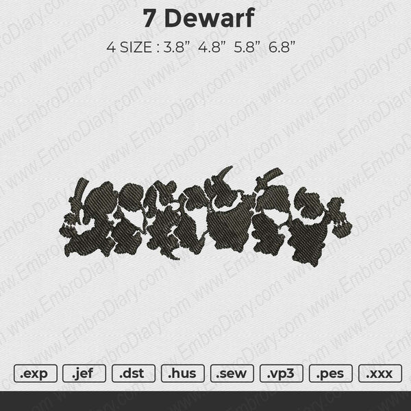 7 Dewarf Embroidery