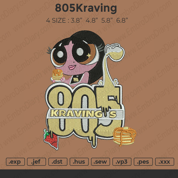 805 Kravings Embroidery