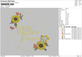 Alicia Embroidery File 6 sizes