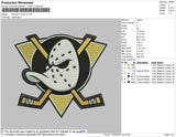 Anaheim Ducks Embroidery