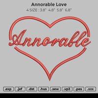 Annorable Love