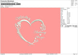 Anthony A Embroidery File 6 sizes