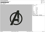Avenger Logo Embroidery