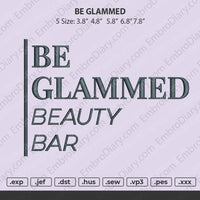 Be Glammed Embroidery