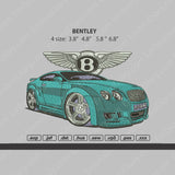 Bentley embroidery