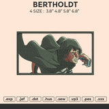 Bertholdt Rectangle Embroidery