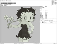 Betty Boop Embroidery