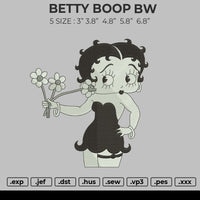 Betty Boop Embroidery