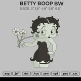 Betty Boop Embroidery