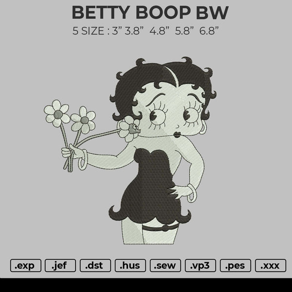 Betty Boop Embroidery