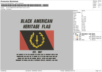 Black American Flag V2