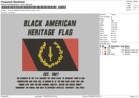 Black American Flag V2